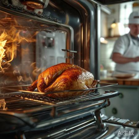 烤鸡安全须知，调整时间。