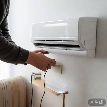 拔电源，拆空调，揭盖见滤网。