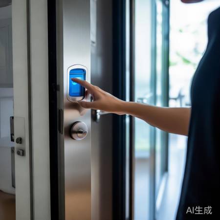 指纹锁测试成功，安装完成！