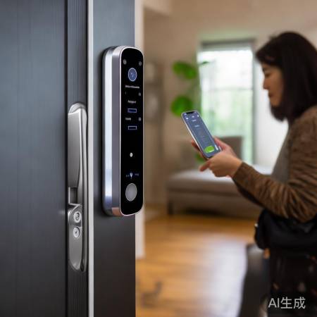 智能锁分享权限，手机解锁家门更