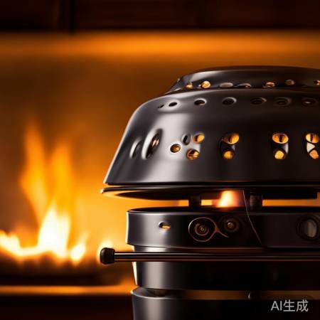 燃气盖孔调火，开阀调杆控大小。