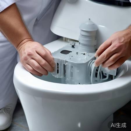 马桶冲水系统清洗,防堵降故障