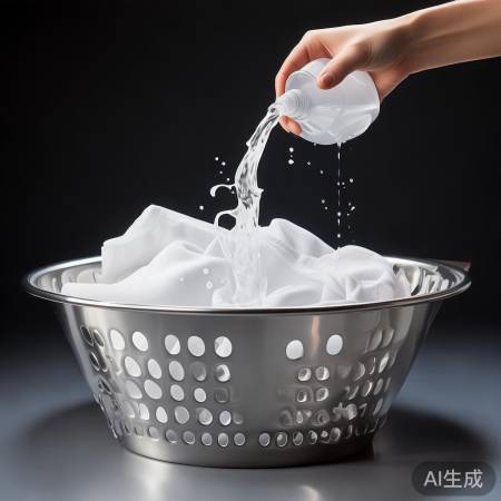 “洗衣剂均匀放桶底，衣物保护记