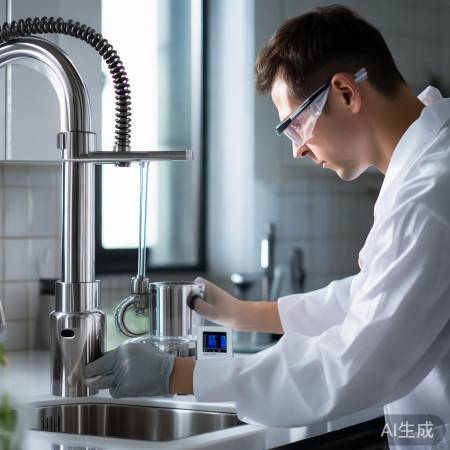 消毒柜安装完毕,电源开启,检查