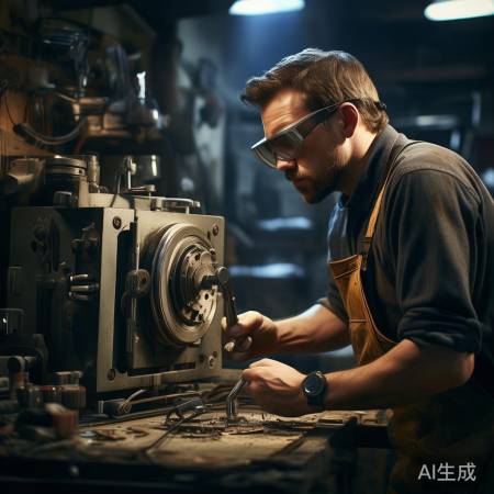 机械保险柜把手故障自己动手修