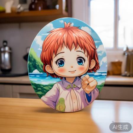 “悬崖波妞萌趣冰箱贴,珍藏必备