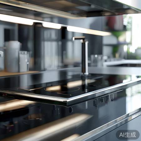 集成灶时尚美观，风格多样