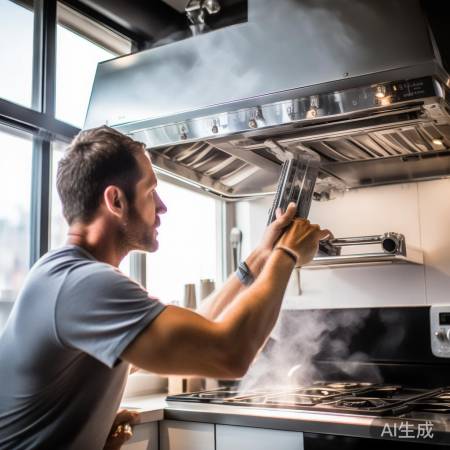 油烟机安装要点：近灶、水平、试