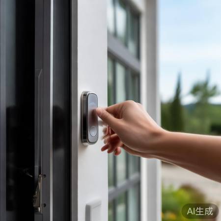 指纹锁喇叭，便捷安全，门铃随心