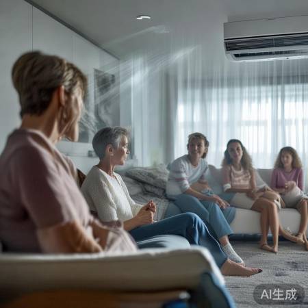 空调制冷易干燥,呼吸道刺激咳嗽