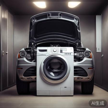 引擎盖变储物宝,洗衣机新家!