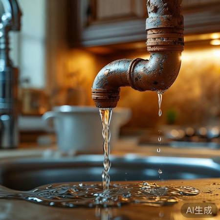 水管老化，热水慢速来