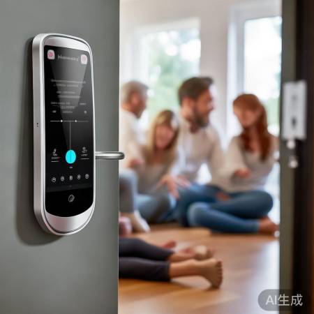 云锁智能锁，关注家人健康生活。