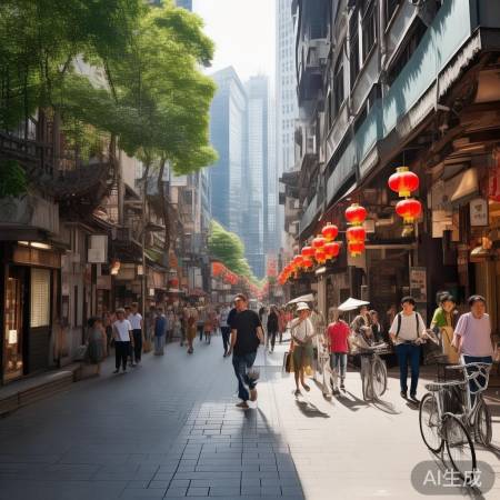 某市某区某街道图