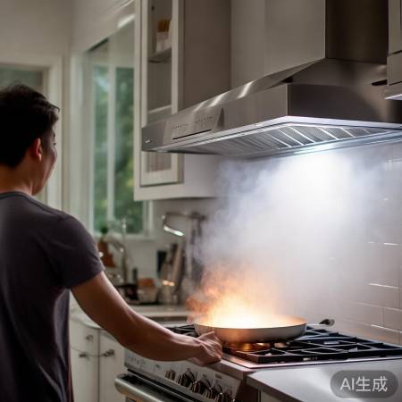亲测吸力，选好油烟机。
