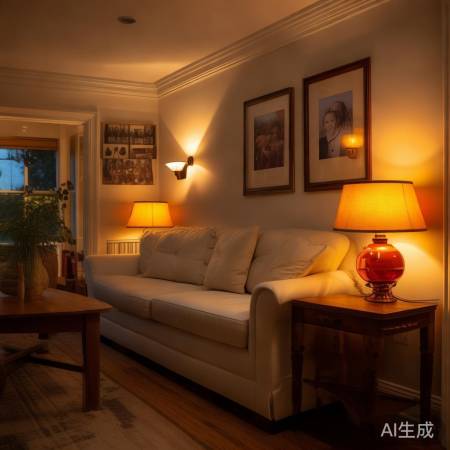 暖光营造温馨氛围