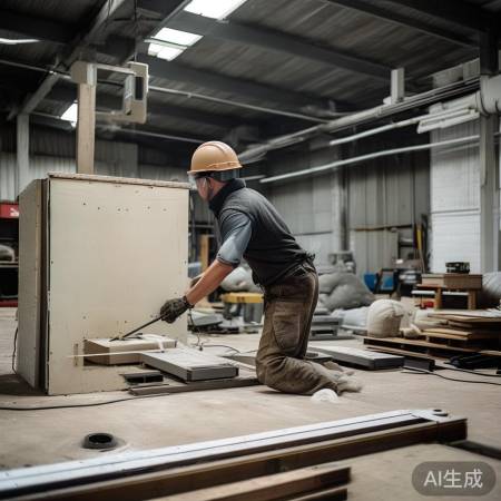 确保坚固，墙地预处理