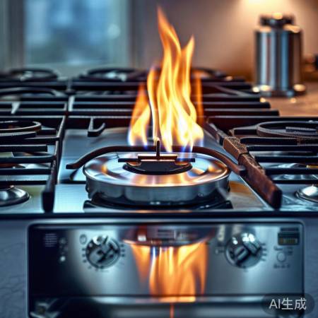 风门不当调，火焰不稳调风门