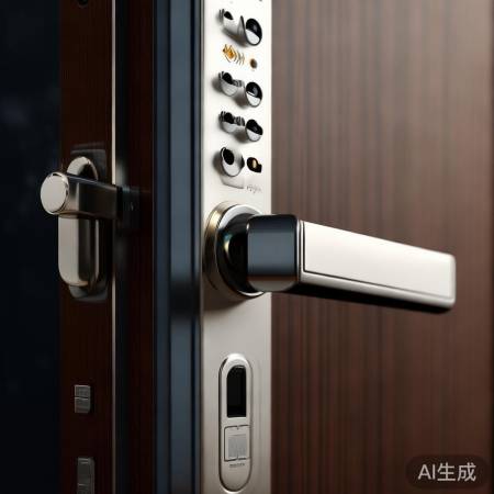 勿拆解智能锁，谨防损坏！