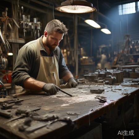 清洁工作台，保持卫生。