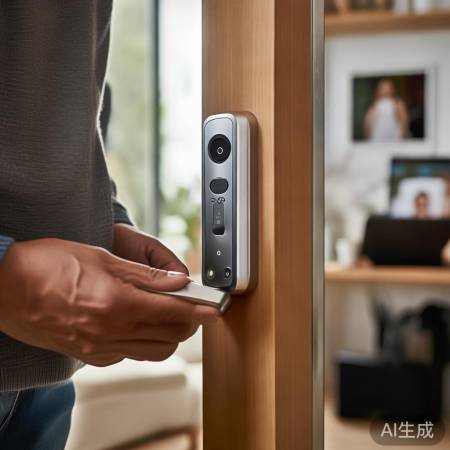 定期检查指纹锁电池,清洁保畅顺