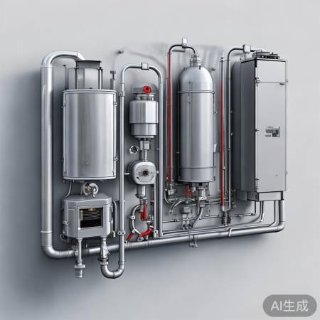 壁挂炉系统部件图