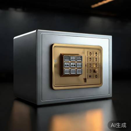 美的密码迷你保险柜，数字锁保安