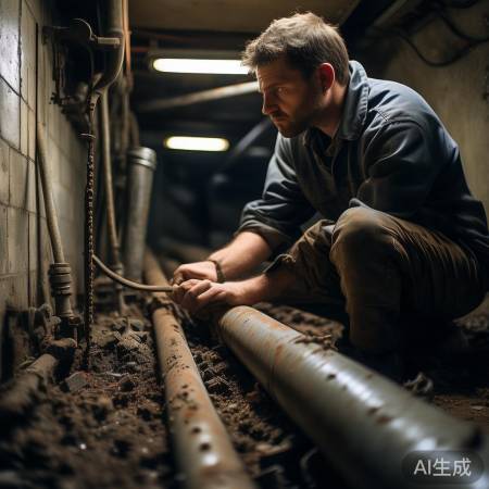 燃气管道堵塞,细铁丝疏通或专业