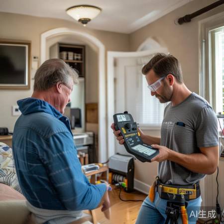 地线检查异常，专业电工诊断。