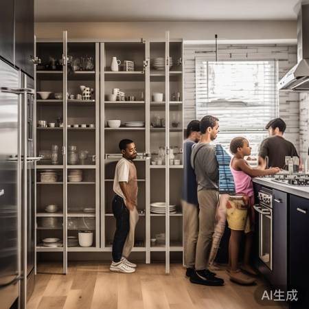 厨房装修实用为主，避插孔遮挡。