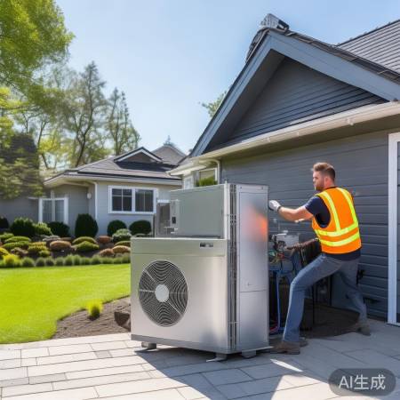 “选正规厂空气能，专业安装室外