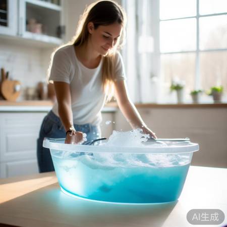 低泡洗衣剂，环保又高效。