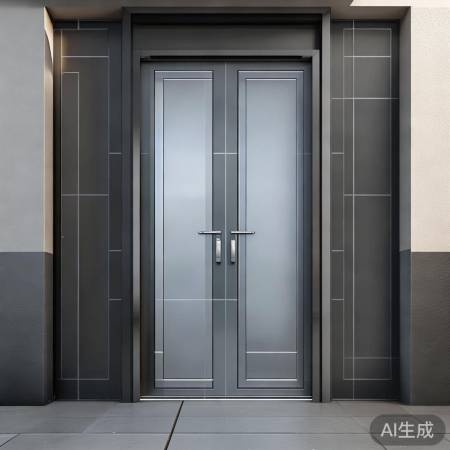 子母防盗门：锁具稳固，材料坚不