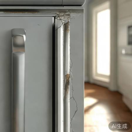 冰箱门封条老化影响保温，更换即