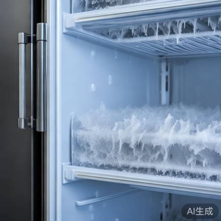 上菱冰箱:自动除霜,蒸发器融化