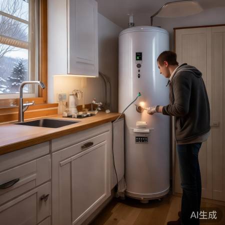 热水器打火不畅，检查燃气管道漏