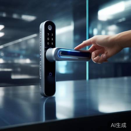 指纹密码锁，安全便捷，防复制破