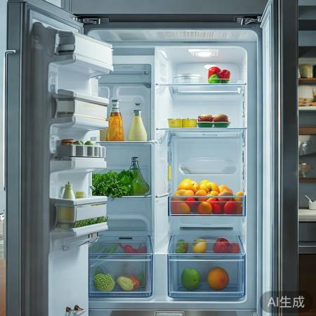 夏冰箱宜通风，食物间留距。