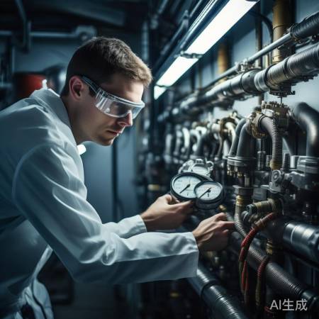 燃气管道压力检测