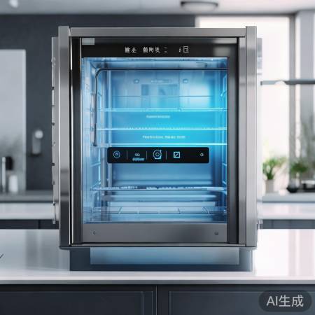 优盟消毒柜，智能消毒，一点即净