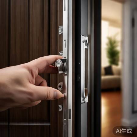 防盗门守护家，卡片巧开门