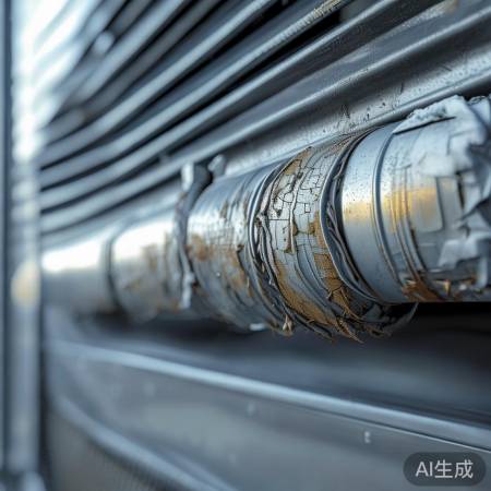 “密封胶条老化致制冷管漏气”