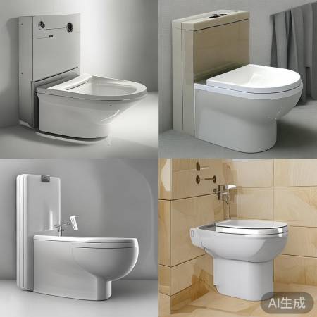 智能马桶面板，风格多样，简约现