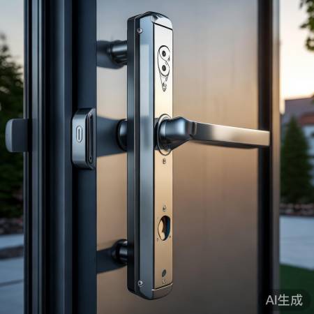 T6063防盗门双重防撬，住得