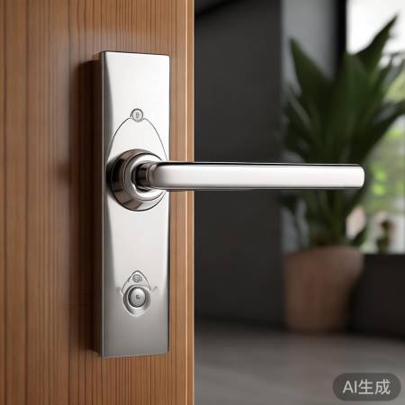 凯恩斯指纹锁，简约高档，美观牢