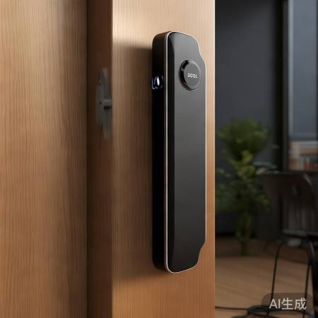 凯恩斯指纹锁，锂电池半年续航，