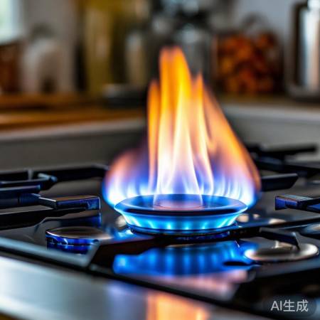 火起旋钮稳，炒菜观察火。