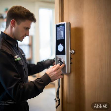 正规渠道装指纹锁，安全第一！