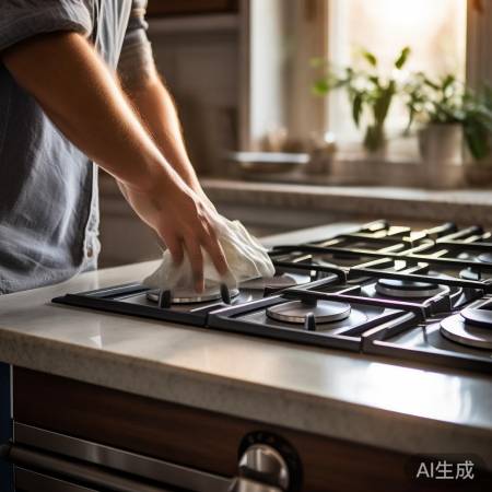 “切燃气，清洁灶盖，护安全又长