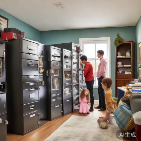 保险柜选尺寸，适应存放物品。